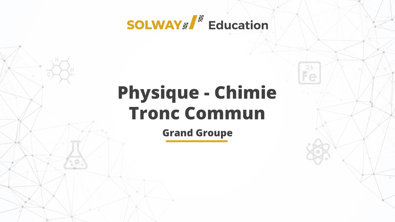 Physique-Chimie - Tronc commun